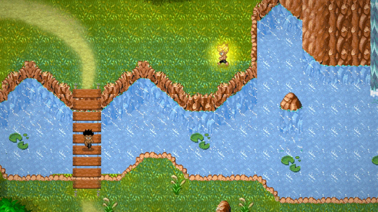 Río de Goku en Saiyan Online